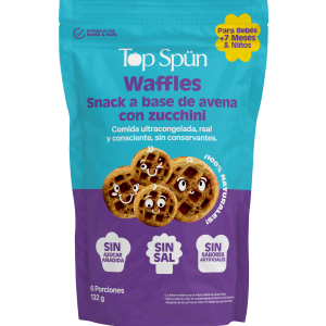 Waffles de Avena y Zucchini