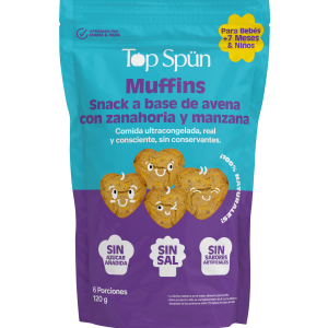 Muffins de Zanahoria y Manzana